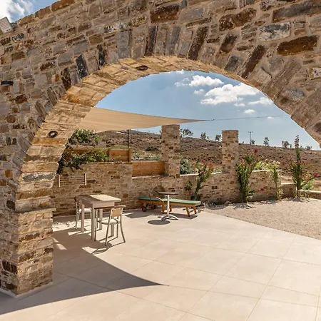 Naxos Near Kastraki Patio With View 2 *